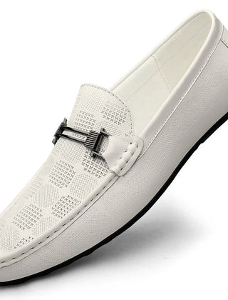 Men’s Patterned Slip-On Loafers