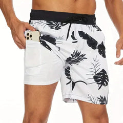 Men’s Tropical Print Swim Shorts