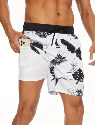 Men’s Tropical Print Swim Shorts