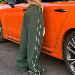 Women’s Baggy Track Trousers with Side Stripe