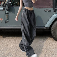 Women’s Baggy Track Trousers with Side Stripe