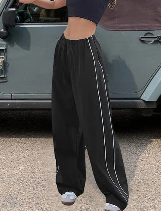 Women’s Baggy Track Trousers with Side Stripe