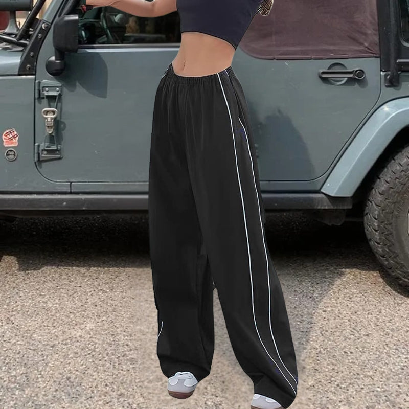 Women’s Baggy Track Trousers with Side Stripe