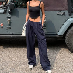 Women’s Baggy Track Trousers with Side Stripe